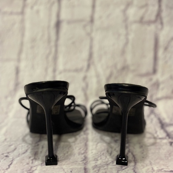 🔵”NWOT” Black Strappy Women's Sandals - Picture 7 of 11